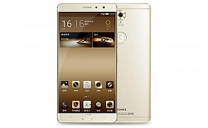 Gionee M6 Gold Front And Back
