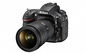 Nikon D810 DSLR Front and Side