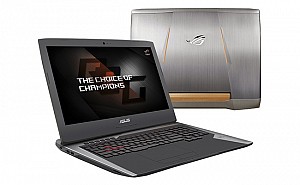 Asus ROG G752VY Front and Back Side