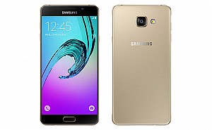 Samsung Galaxy A7 (2016) Gold Front And Back