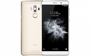 ZTE Axon 7 Max Gold Front And Back