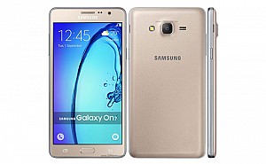 Samsung Galaxy On7 Pro Gold Front, Back And Side