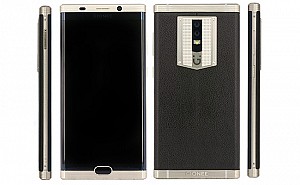 Gionee M2017 Gold Front,Back And Side