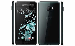 HTC U Ultra Brilliant Black Front,Back And Side