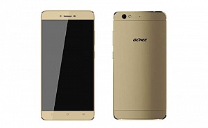 Gionee Elife S6 Gold Front And Back