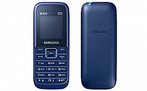 Samsung Guru FM Plus Blue Front And Back