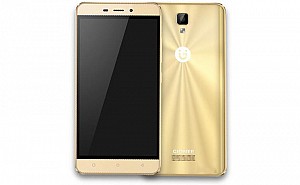 Gionee P8 Max Gold Front And Back