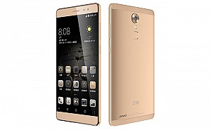 ZTE Axon Max 2 Gold Front,Back And Side