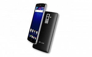 Alcatel Flas Titanium Grey Front,Back And Side