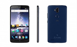 ZTE Blade Max 3 Blue Front,Back And Side