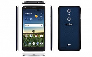 ZTE Blade X Max Blue Front,Back And Side