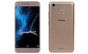 InFocus Turbo 5 Gold Front and Back