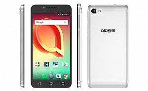 Alcatel A50 Metal Silver Front,Back And Side