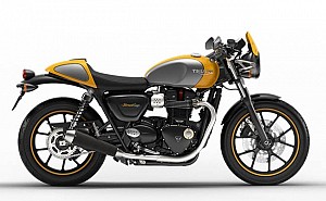 Triumph Street Cup Racing Yellow And Silver Ice