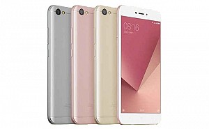 Xiaomi Redmi Note 5A Silver Front, Back and Side