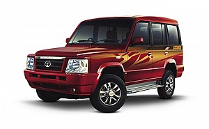tata sumo gold cx ps blezing red