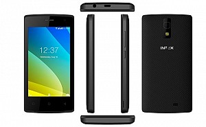 Intex Cloud C1 Black Front, Back and Side