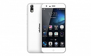 Ulefone Paris Silk White Front and Back