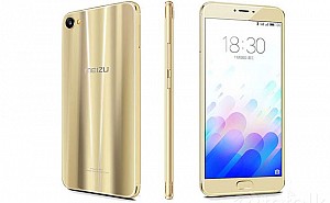 Meizu X Gold Front,Back And Side