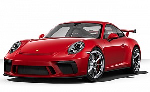 Porsche 911 GT3 Crmine Red