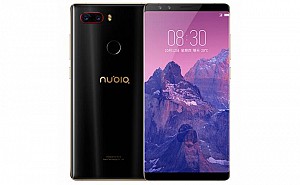 ZTE Nubia Z17S Black Gold Front And Back