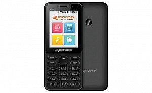 Micromax Bharat 1 Black Front,Back And Side