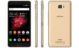 Infinix Note 4 Pro Front, Back and side