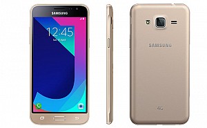 Samsung Galaxy J3 Pro Gold Front, Back And Side