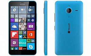 Microsoft Lumia 640 XL Cyan Front,Back And Side