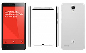Xiaomi Redmi Note White Front,Back And Side