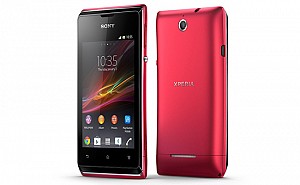Sony Xperia E Pink Front,Back And Side