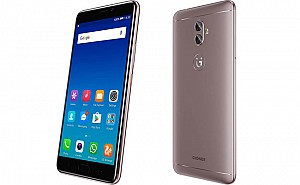 Gionee A1 Plus Mocha Gold Front,Back And Side