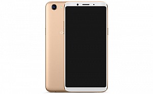 Oppo A75 Gold Front And Back