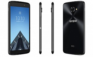 Alcatel Idol 4S Dark Gray Front,Back And Side