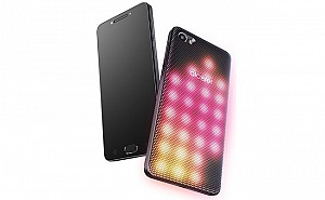 Alcatel A5 LED Metallic Silver Front,Back And Side