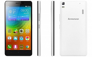 Lenovo K3 Note White Front, Back And Side