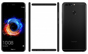 Huawei Honor 8 Pro Midnight Black Front,Back And Side
