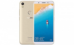 Tecno Camon i Champagne Gold Front And Back