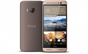 HTC One ME Dual SIM Gold Sepia Front And Back