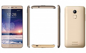 Coolpad Note 3 Plus Gold Front,Back And Side