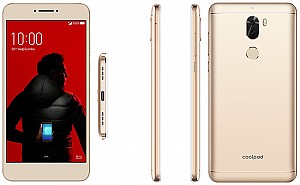 Coolpad Cool Play 6 Gentle Gold Front,Back And Side