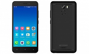 Gionee X1 Black Front And Back