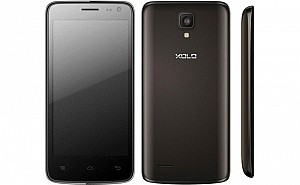 Xolo Q700 Coffee Brown Front,Back And Side