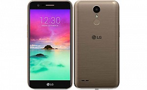 LG K10 (2018) Terra Gold Front And Back