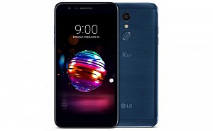 LG K10+ (2018) Moroccan Blue Front And Back