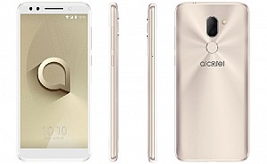 Alcatel 3X Metallic Gold Front,Back And Side