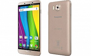 Panasonic Eluga Note Champagne Gold Front,Back And Side