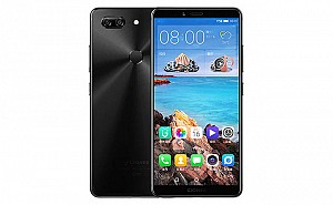 Gionee M7 Black Front And Back