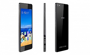 Gionee Elife S7 Black Front,Back And Side