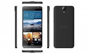 HTC One E9 Plus Dual SIM Meteor Grey Front,Back And Side